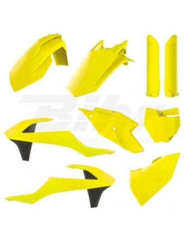 Kit Plásticos Polisport KTM SX/SX-F 16-18 Amarillo Flúor